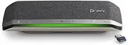 Poly Sync 40+ Smart Speakerphone - Flexible Workspaces - Connect to PC/Mac via BT700 Adapter and Smartphones via Bluetooth - Certified for Microsoft Teams