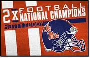 University of Mississippi (Ole Miss) Dynasty Rug - 19in. x 30in.
