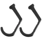 2 Pcs Retro Hook Decorative Hooks Coat Rack Cute Wall Cast Iron for