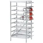 27” Square Tubing Knock-Down Can Rack - Commercial Kitchen Storage Organizer