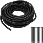 ✨ 7Mmx10Mm Flexible Electrical Tubing-16.4 Ft Cord Protector Electric Wires Cove