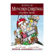 Steve Jackson Games 12 Days of Munchkin Christmas Colouring Book Ages 6 and Up