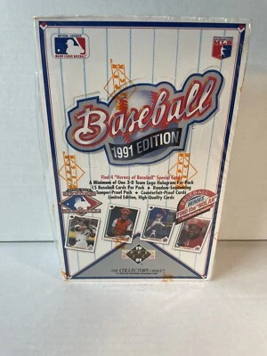 1991 Upper Deck Low Baseball Box Find The Nolan Find The Michael Jordan SP1