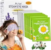 Eye Masks for Dark Circles and Puffiness Disposable Soothing Headache Relief Dry Eyes, Stress Relief Relief Eye Fatigue Steam Eye Masks (Lavender) (Mix)