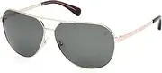 [Timberland] POLARIZED NAVIGATOR FULL RIM MEN'S SUNGLASSES, Gold, 65, shiny pale gold, 65