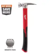 Milwaukee Framing Hammer 19 oz. Nail Driving Smooth Face Straight Claw Design