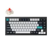 Keychron Q1 Max QMK/VIA Wireless Mechanical Carbon Black Keyboard - Red Switch [KBKCQ1MM1]