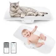 BABY JOY Baby Scale, Pet Scale w/Smart APP Control, Digital LED Display, 4 Weigh