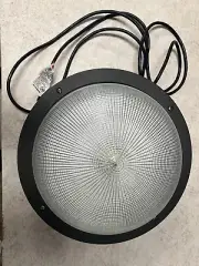 QSSI LED Open Face Bulkhead Light Fixture. 20 Watt 120-277Volt