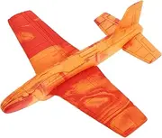 ifundom Creative DIY Airplane Model Bright Color Glider for Outdoor Fun Lightweight Puzzle Design Improves Hand Eye Coordination for Throwing Games