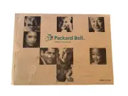 New Packard Bell Computer Monitor Speakers 160248-01 Granite with Headphone Jack