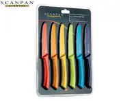 Scanpan 6-Piece Spectrum Steak Knife Set