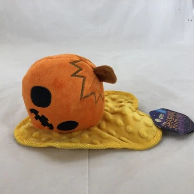 Bark Box Dog Toy Smashing Pupkin Pumpkin Halloween Plush Large 50+lb Squeaky