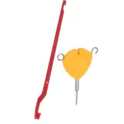Fishing Bait Needle Hook Knot Puller Tying Tool Set Baiting AC