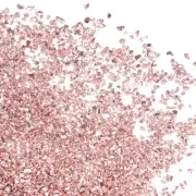 Crushed Glass Glitters Colorful Irregular Glass Chips Chunky Pink