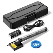 5V Micro-USB Soldering Iron Kit,with Battery Soldering Iron Portable9555