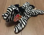 New Collectible Beanie Baby Ziggy the Zebra, 1995, with Tags