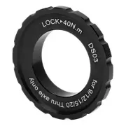 BLACK Centerlock Lockring Center Lock Wheelset Hub Barrel Shaft Disc Rotor LJ