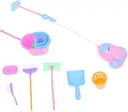 JOINPAYA 9pcs Simulation Sanitary Ware Car Kitchen Bubble Machine for Make up Washing Machine Small Vacuum Cleaners for Home Cleaning Plaything Abs