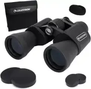 Celestron UpClose G2 10x50 Binoculars, 10x Magnification, Black (71256)