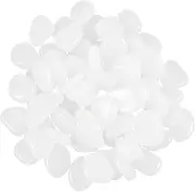 BCOATH Aquarium Decor 100pcs Luminous Pebbles Polished Gravels for Fish Tank and Garden