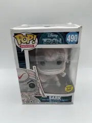 Funko POP! Movies Tron Sark #490 Vinyl Figure Not Mint (gitd)