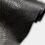 Soft Cowhide Leather Fabric Craft Alligator Pattern for DIY Bag Shoes