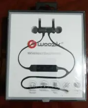 Woozik Wireless Earphones Headset Stereo Built-in MIC 4.2 Color Black.