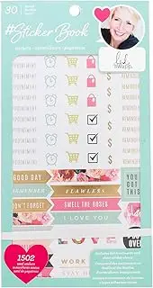 Heidi Swapp 344869 Miscellaneous Color Fresh-Memory Planner-Sticker Book-Gold Foil-30 Sheets, 23 x 0.8 x 12 cm