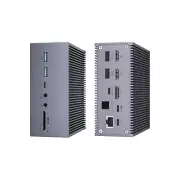 USB C Docking Station,17 in 1 Universal USB C Dock Triple Display with 4K@60H...