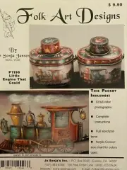 Tole Painting MEGA Pattern Packet: Little Engine That Could by Jo Sonja Jansen