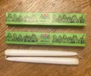 NIB Vintage Christmas 10” Lenox Candles Original Mistletoe— 80’s?