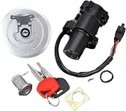 Ignition Lock Switch Fmx650 2005 2006 Motorcycle Ignition Switch Lock Motorcycle Lock Cap Key Set Cover Key Motorcycle Accessories 35010-Mfc-640