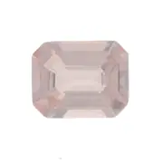 Loose Morganite - Emerald Cut 2.57ct Light Pink Solitaire