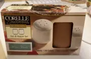 Corelle Coordinates Salt & Pepper Set “Mesa Verde” NIB