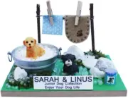 Billy Handmade Miniature Dollhouse Model Kit Dog Object Kit Sarah & Linus 3116