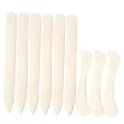 Bone Folder and Scoring Tool Plastic Paper Folding Tool Bone Origami 9 PCS