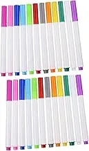 SHOWERORO Art Project Chalk Set Pcs Water-soluble Pen Markers Non-toxic Dustless Chalk for Preschoolers Elementary Students Home School Use