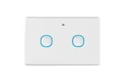 Mercator Ikuu SSW02GN-ZB | Smart Two Gang Light Switch 10A Requires Neutral | Zigbee