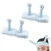 Face Wash Headband Snail Spa Hair Bands Makeup Headbands Cartoon Elastic Headband