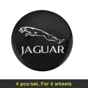 4pcs Auto Styling Wheel Center Hub Cap Sticker 56mm Cover Car Accessories For Jaguar XF 250 X Type F Pace Xj X351 Xe S Type XKR Black