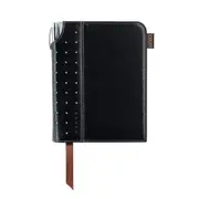 Cross Signature A6 Journal Notebook stationery Small w/ Leatherette Cover Black