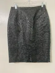 Brooks Brothers Womens Whimsigoth Grunge Skirt Boho Glam Party Holiday Pull On 8