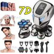 AW Robot 7D Head Shavers for Bald Men, Anti-Pinch Electric Razor for Men, 5-in-1