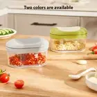Food Chopper Manual Garlic Mincer Onion Vegetable Chopper Easy To Clean Ha 6 GE
