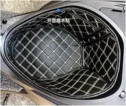 Yurefax Address125 UU125 UY125 Motorcycle Accessories Rear Trunk, for Seat, for Storage Cargo Liner Protector Bucket Pad Box Mat Motorcycle Top Box Inner Liner(Black Black)