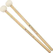 Meinl Stick & Brush Drum Sticks - Super Soft Drum Set Mallet - 1 Pair - with Super Soft Attack - Drum Kit Accessories, American Hickory Wood (SB400)