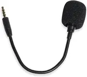 AKSIQIOL Replacement 3.5mm Microphone – Detachable Boom Mic for Gaming Headsets (Xbox, PS4, PS5, Computer, Laptop) – 1 Pack