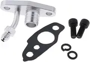 Turbo Oil Feed & Return Flange for Toyota CT12 CT20 CT26-4AN Feed with 3/4” Barb