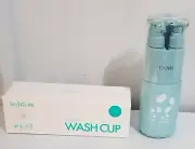 Etravel Plastic Travel ToothBrush Portable Wash Cup Storage Box Blue New in Box